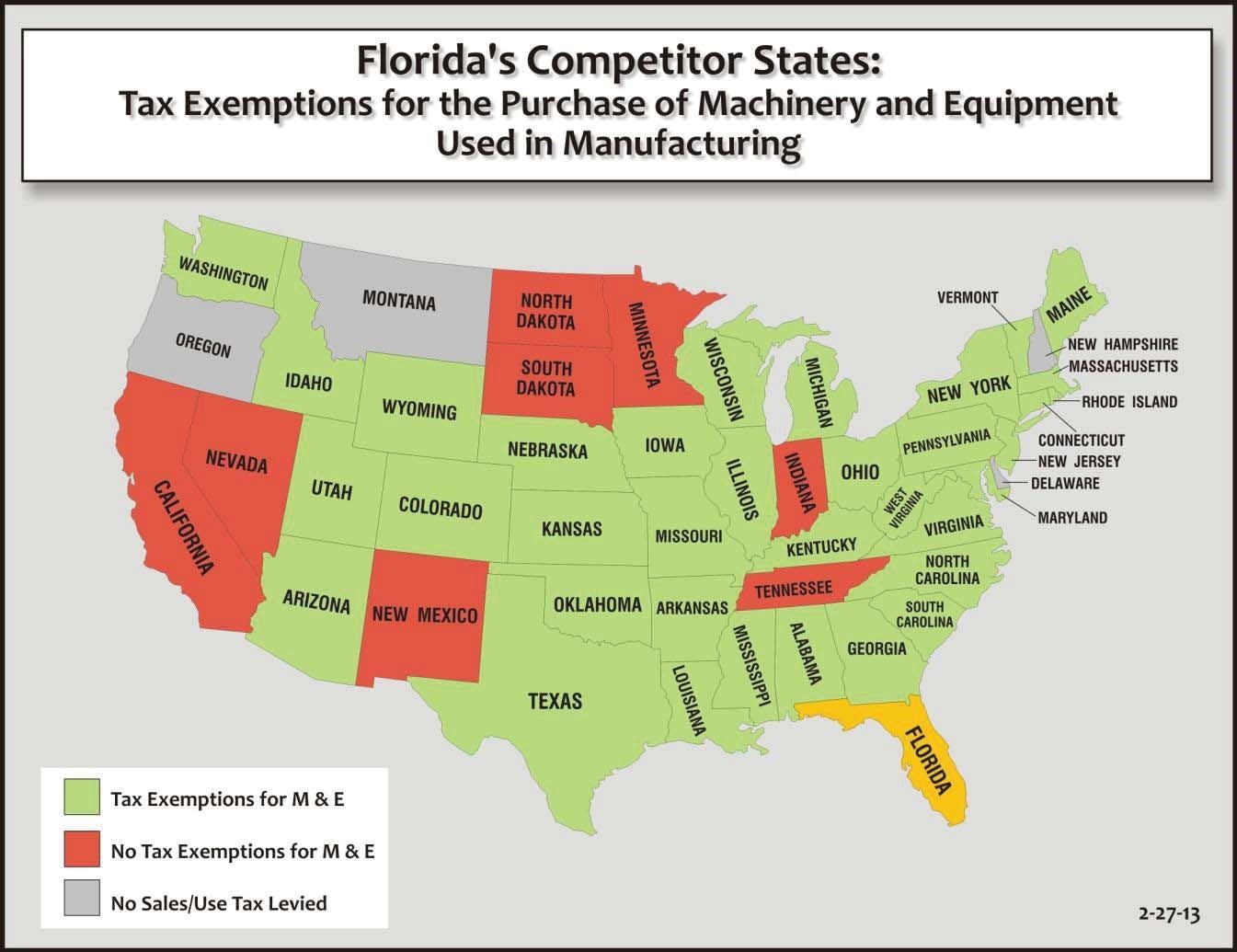 State Sales Tax State Sales Tax Exemption Florida